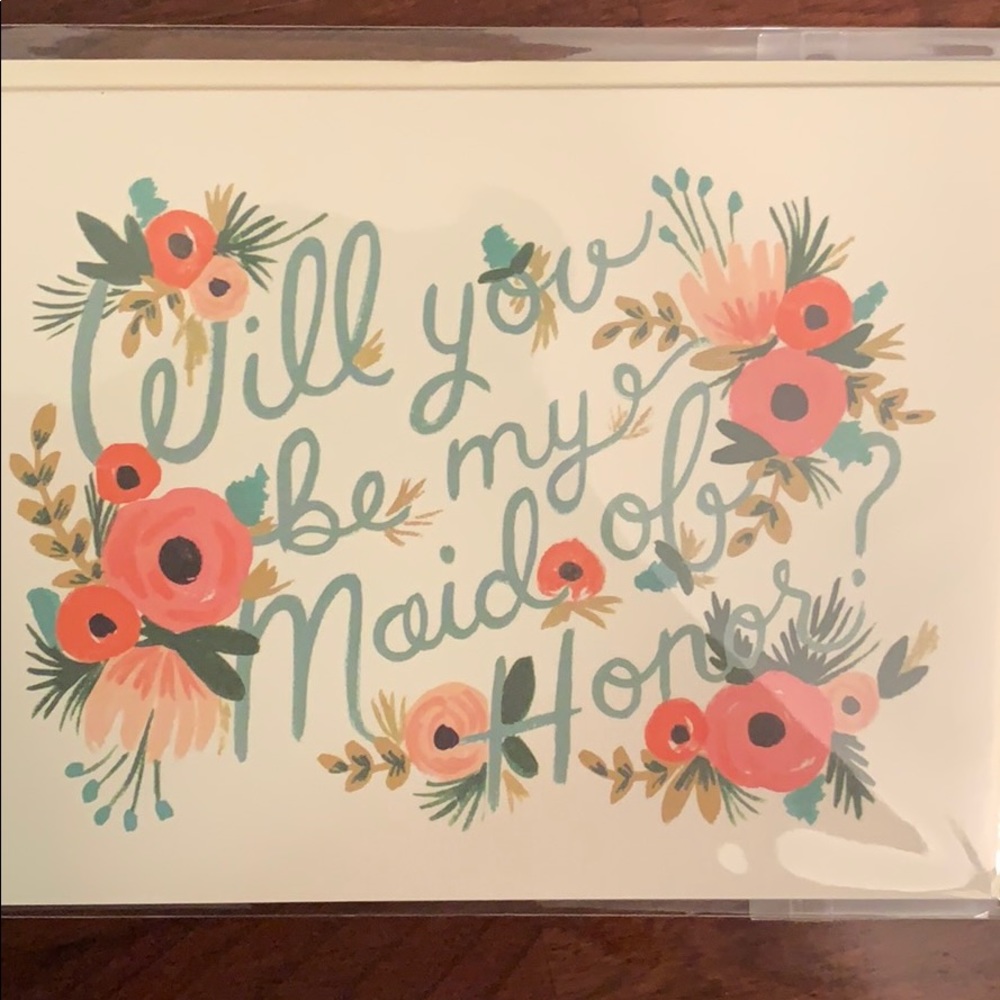 Will you be my MOH card